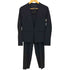 ユナイテッドアローズグリーンレーベルリラクシング UNITED ARROWS green label relaxing 手洗い可能/シルキーツイル ノーラペルジャケット テーパードパンツ セットアップ レディース 上下共に38