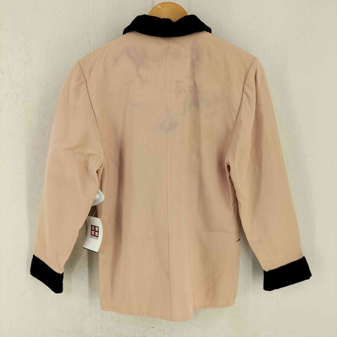 フォクシー FOXEY BOUTIQUE ベロア切替 ウールジャケット レディース JPN:40