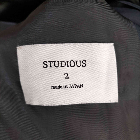 ステュディオス STUDIOUS GIZAツイルステンカラーコート メンズ JPN:2