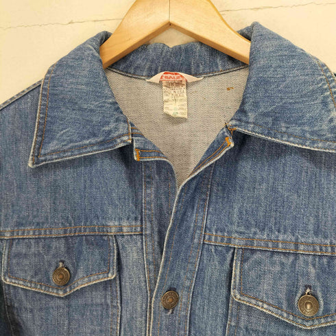 リーバイス Levis 70s USA製 ボタン裏C-12 デニムカバーオールジャケット メンズ M