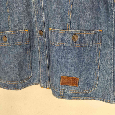 リーバイス Levis 70s USA製 ボタン裏C-12 デニムカバーオールジャケット メンズ M
