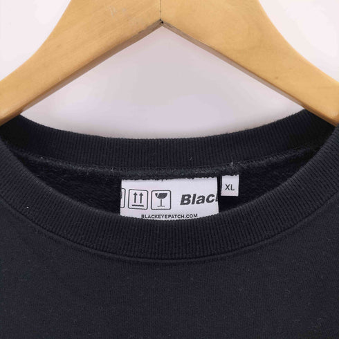 ブラックアイパッチ Black Eye Patch 両面プリントクルーネックスウェット メンズ JPN:XL