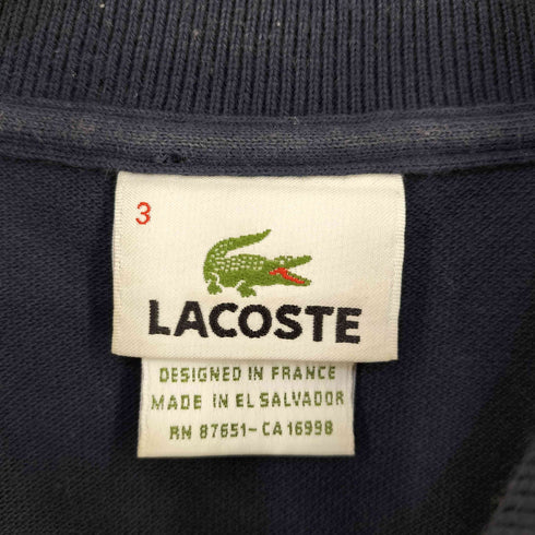 ラコステ LACOSTE MADE IN EL SALVADOR 5191L 半袖ポロシャツ メンズ JPN:3