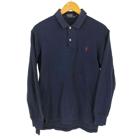 ポロバイラルフローレン Polo by RALPH LAUREN ナイガイ社 スモールポニー刺繍 ロングポロシャツ メンズ JPN:M