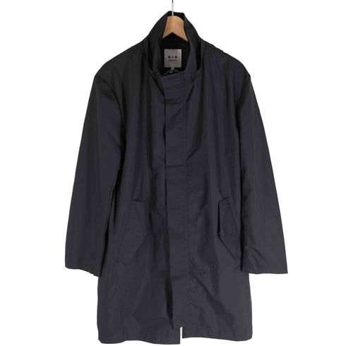 スリードッツ three dots スタンドカラーナイロンコート メンズ import:M