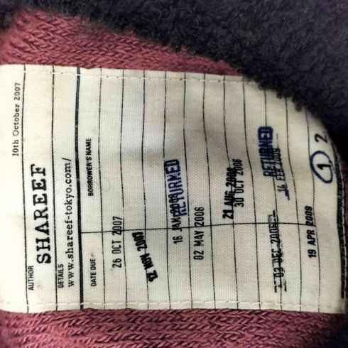 シャリーフ SHAREEF シャギーパイルハイネックプルオーバー メンズ JPN:1