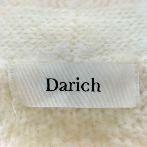 ダーリッチ Darich ビジューボタンケーブルニットカーディガン レディース FREE