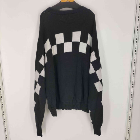 ダンケシェーン Danke Schon チェッカーコットンニット メンズ