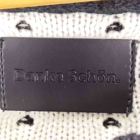 ダンケシェーン Danke Schon チェッカーコットンニット メンズ