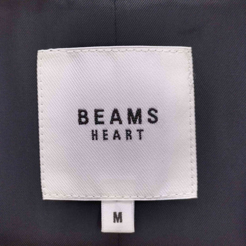 ビームスハート BEAMS HEART ウールチェックチェスターコート レディース M