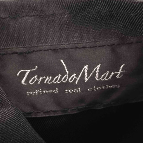 トルネードマート TORNADO MART ミルグラフトレザーキャンバスバックパック メンズ
