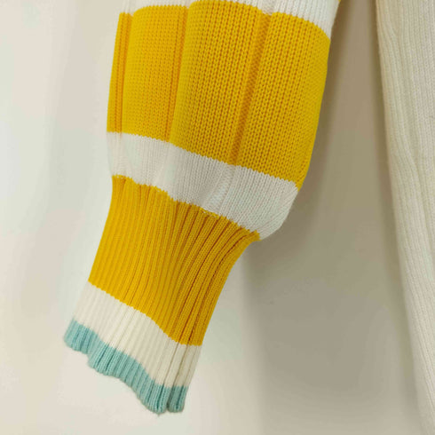 ラコステ LACOSTE V-neck Loose Fit Cotton Blend Sweater レディース import:S