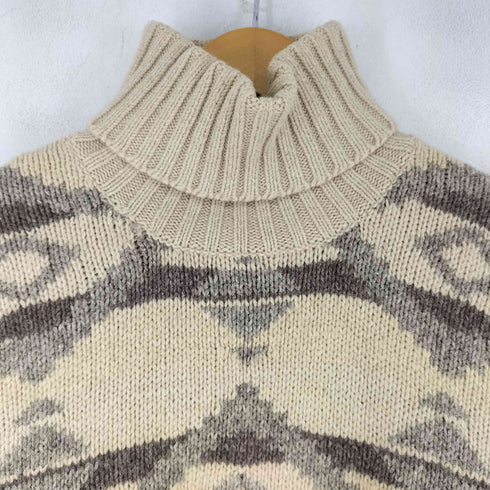 ラルフローレン RALPH LAUREN 90S ノルディック柄ニット メンズ import:L