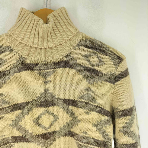 ラルフローレン RALPH LAUREN 90S ノルディック柄ニット メンズ import:L