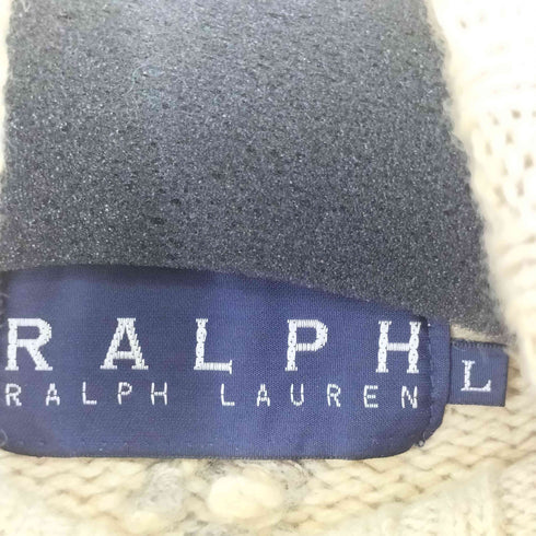 ラルフローレン RALPH LAUREN 90S ノルディック柄ニット メンズ import:L
