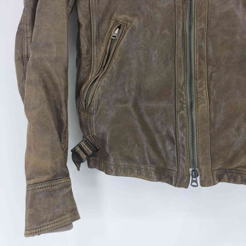 ビューティーアンドユースユナイテッドアローズ BEAUTY & YOUTH UNITED ARROWS シープスキン シングルライダースジャケット メンズ JPN:M