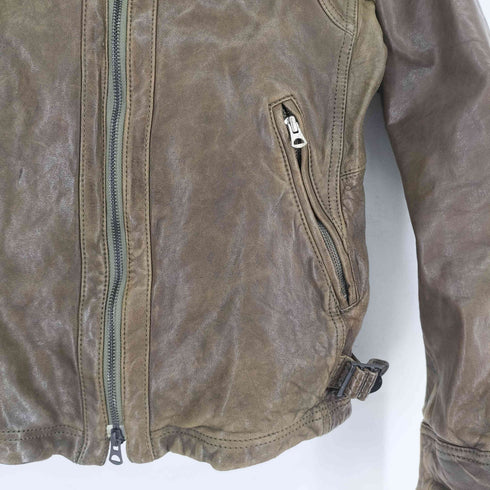 ビューティーアンドユースユナイテッドアローズ BEAUTY & YOUTH UNITED ARROWS シープスキン シングルライダースジャケット メンズ JPN:M