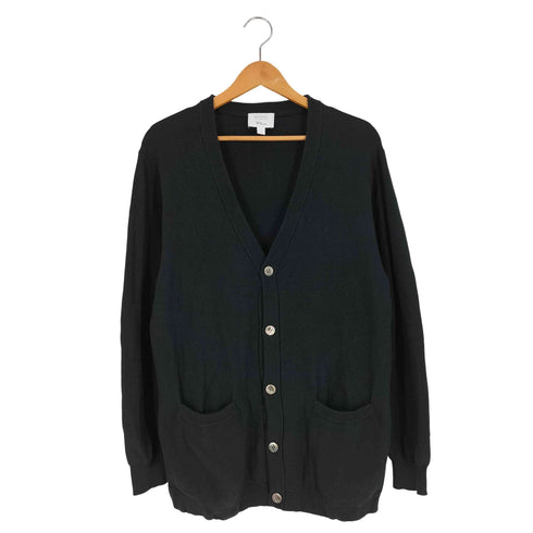 サンスペル Sunspel Cotton Cardigan コットンニット カーディガン メンズ import:L
