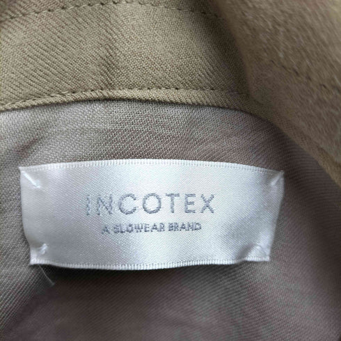 インコテックス INCOTEX ワンタックセンタープレススラックス レディース 38