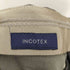 インコテックス INCOTEX SLIM FIT フロントタックコットンテーパードパンツ メンズ 44