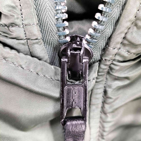 アルファインダストリーズ ALPHA INDUSTRIES USA製 N-2B フライトジャケット IDEALジップ メンズ LARGE