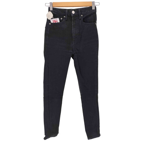 マウジー moussy HW Rebirth BLACK SKINNY レディース US:23