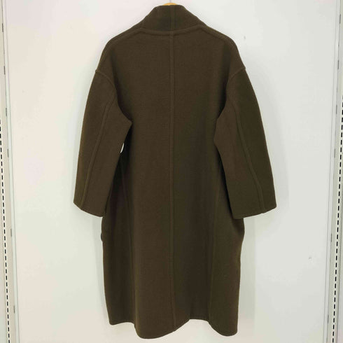ドゥーズィエムクラス DEUXIEME CLASSE ダブルフェイスノーカラーコート レディース