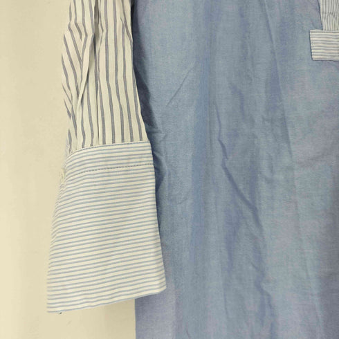 ザラ ZARA パッチワークシャツドレス レディース us xs