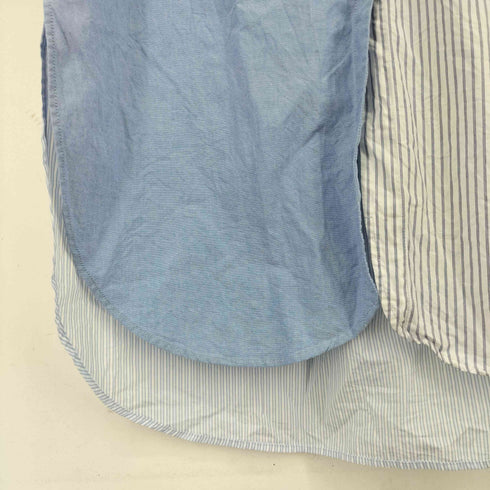 ザラ ZARA パッチワークシャツドレス レディース us xs