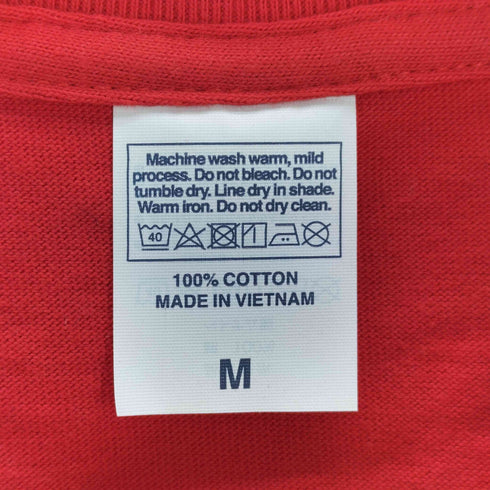 プリント クルーネック半袖Tシャツ メンズ JPN:M