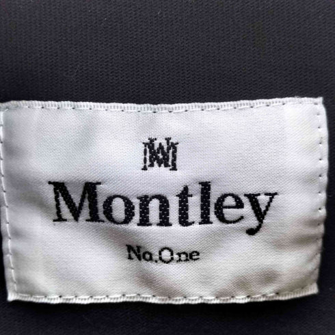 モーレー Montley ロゴ刺繍クルーネックロングスリーブTシャツ メンズ