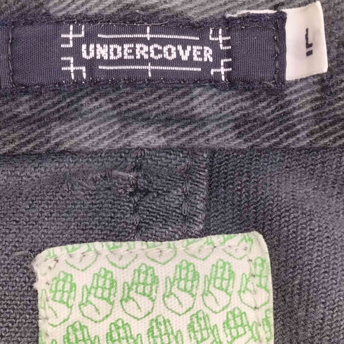 アンダーカバー UNDERCOVER ドクロ総柄 ストレートパンツ メンズ JPN:L