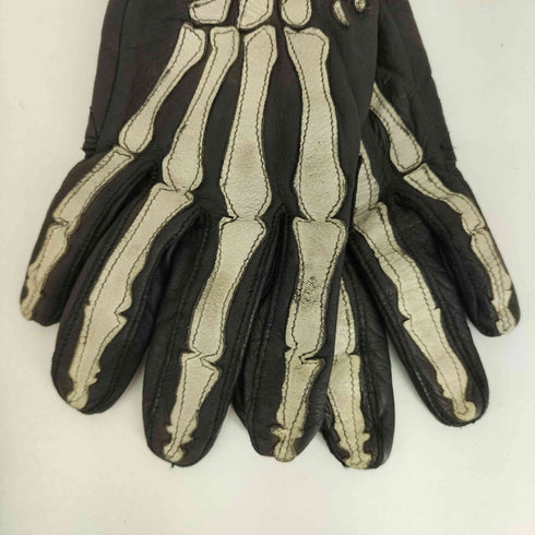 バンソン VANSON Bones X-ray レザーグローブ メンズ JPN:S