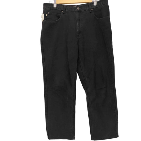 エルエルビーン L.L.Bean ワイドブラックデニムパンツ メンズ 36×30