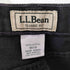 エルエルビーン L.L.Bean ワイドブラックデニムパンツ メンズ 36×30