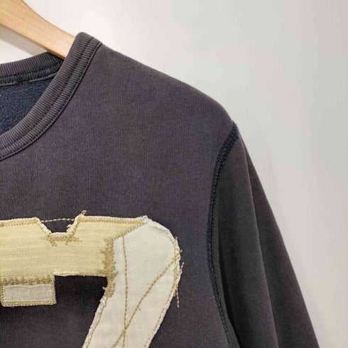 デニムアンドサプライラルフローレン DENIM&SUPPLY RALPH RAUREN 67 パッチワーク ワッペン クルーネック スウェット メンズ S/P