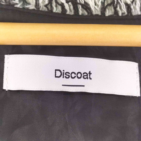 ディスコート Discoat ツイードベスト レディース