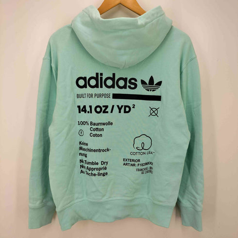 アディダス adidas フロントロゴプルオーバーフーディ レディース JPN:M