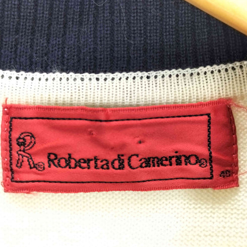 ロベルトコリーナ ROBERTO COLLINA チャイナシャツデザインニット レディース