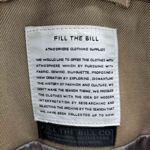 フィルザビル FILL THE BILL ロングトレンチコート レディース 1