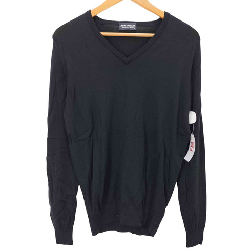 ジョンスメドレー JOHN SMEDLEY イギリス製 Vネックウールニット メンズ JPN:S