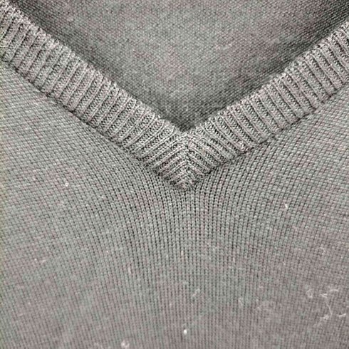 ジョンスメドレー JOHN SMEDLEY イギリス製 Vネックウールニット メンズ JPN:S