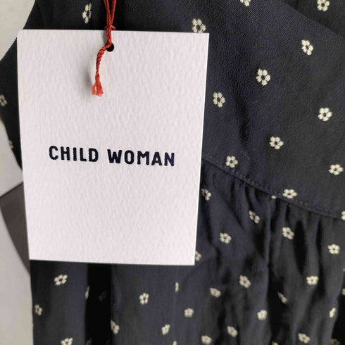 CHILD WOMAN 23SS 小花 JAQキャミワンピース レディース FREE