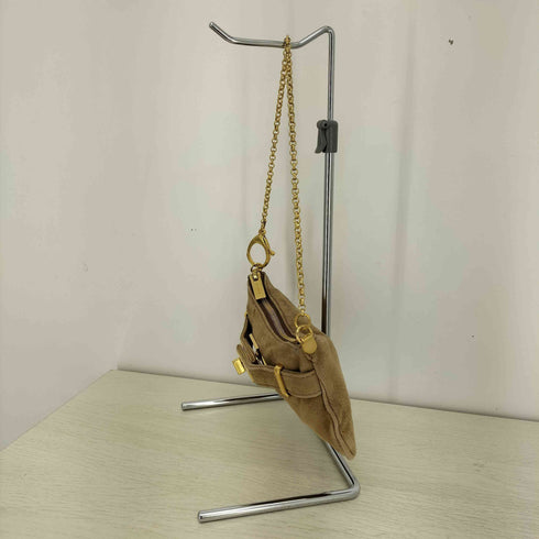 シータパランティカ SITA PARANTICA ヌバックチェーンクラッチバッグ レディース