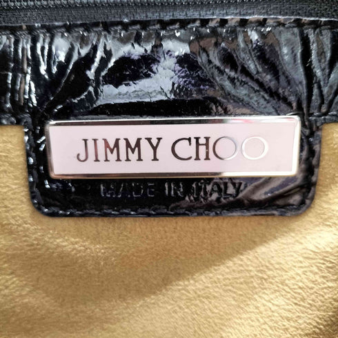 ジミーチュウ JIMMY CHOO スタースタッズエナメルトートバッグ レディース