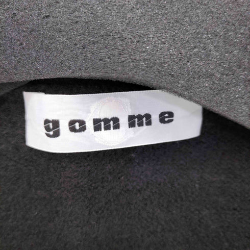 ゴム gomme ウール フリンジ カーディガン レディース
