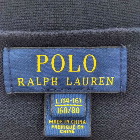 ポロラルフローレン POLO RALPH LAUREN ポニー刺繍ロゴ カーディガン レディース L