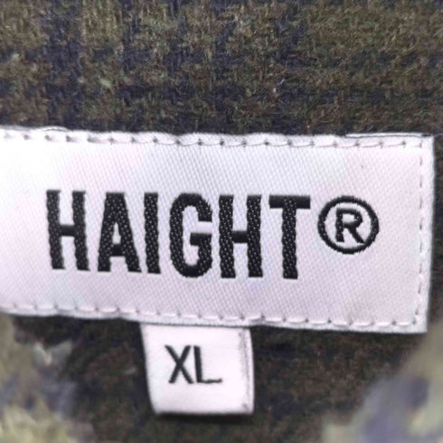 HAIGHT ワンポイント刺繍L/Sチェックシャツ メンズ JPN:XL