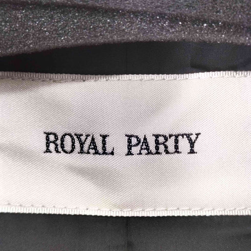 ロイヤルパーティー ROYAL PARTY ベルト付きファーコート レディース FREE