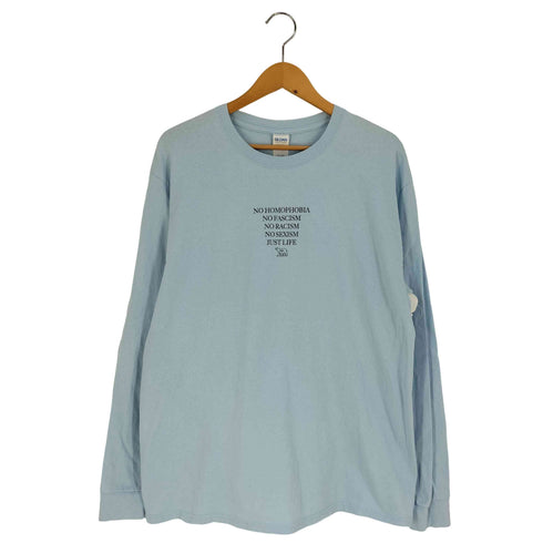 ギルダン GILDAN NO HOMOPHOBIA プリント ロングスリーブTシャツ メンズ import:L